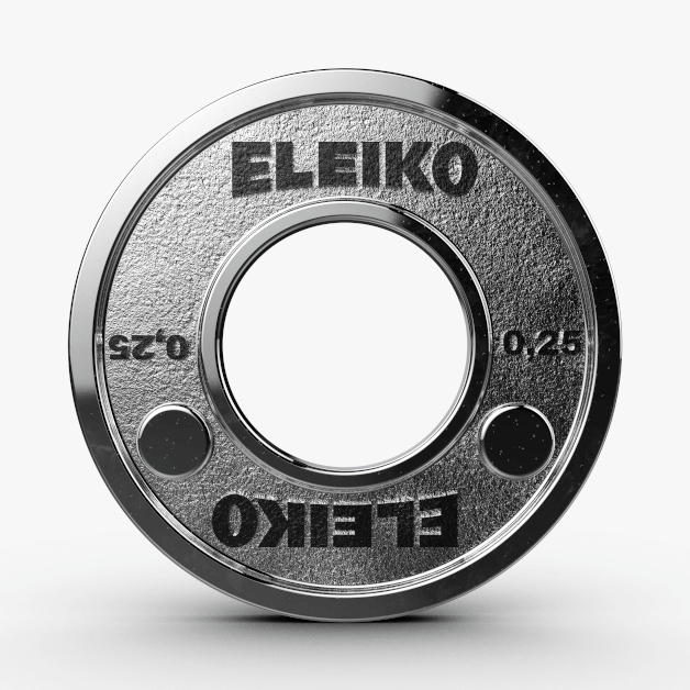 ELEIKO PL競技用ディスク 0.25kg
